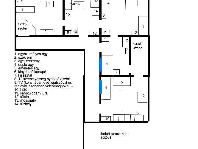 Ferienhaus Almasliget Vendeghaz